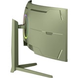 Arozzi Nova Curved 49" v2 UltraWide gaming monitor Groen, 1x DisplayPort, 2x HDMI, 1x USB-C, 2x USB-A, 165 Hz