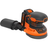 BLACK+DECKER 18V Schroefklopboormachine + 18V Excentrische schuurmachine Bundel Zwart/oranje
