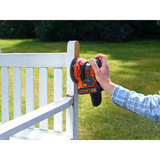 BLACK+DECKER 18V Schroefklopboormachine + 18V Excentrische schuurmachine Bundel Zwart/oranje