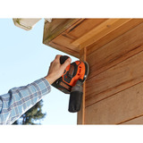BLACK+DECKER 18V Schroefklopboormachine + 18V Excentrische schuurmachine Bundel Zwart/oranje