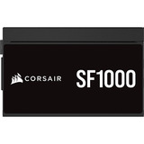 Corsair SF1000 Refurbished modulaire 1000 watt voeding  Zwart, 1x 12V-2x6, 3x PCIe