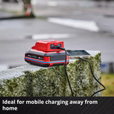 EINHELL Accu USB-Powerbank TC-CP 18 Li USB A/C-Solo Rood, Accu en oplader niet inbegrepen