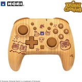 HORI Wireless HORIPAD Turbo - Wood Brown gamepad Houtkleur, Nintendo Switch 2, Nintendo Switch, Nintendo Switch – OLED-Model, Nintendo Switch Lite, Bluetooth 5.0