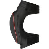 Kneetek SAFETEK Poly kniebescherming Zwart/rood