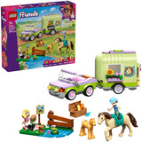 LEGO Friends - Trailer met paard en veulen Constructiespeelgoed 42695
