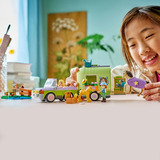 LEGO Friends - Trailer met paard en veulen Constructiespeelgoed 42695