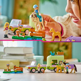 LEGO Friends - Trailer met paard en veulen Constructiespeelgoed 42695