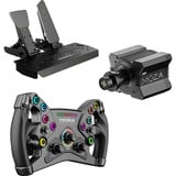 MOZA R12 v2 + SR-P + KS bundel Zwart, Basis, stuur en pedalen