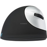 R-Go Tools HE Break ergonomische muis Zwart/zilver, 2400dpi, Rechts, Medium (Handlengte 165-185mm), bluetooth