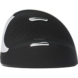 R-Go Tools HE Break ergonomische muis Zwart/zilver, 2400dpi, Rechts, Medium (Handlengte 165-185mm), bluetooth