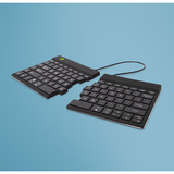 R-Go Tools Split Break versie 2, toetsenbord Zwart, US lay-out, Scissor switches, Bluetooth 5.0