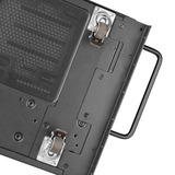 SilverStone Set van 2 zwenkwielassemblages voor SilverStone rackmount wielen Zwart