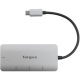 Targus USB-C to 4-Port USB-A Hub usb-hub Zilver