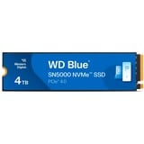 WD Blue SN5000 NVMe, 4 TB SSD Blauw, WDS400T4B0E, M.2 2280, PCIe Gen4 x4