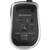 3DConnexion CadMouse Compact Wireless Zwart/zilver, 7,200 DPI, Bluetooth