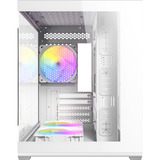 Antec CX60M ARGB mini tower behuizing Wit | 3x USB-A | RGB | Tempered Glass