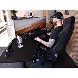 Arozzi Arena Angelo - Pure Black gaming desk Zwart