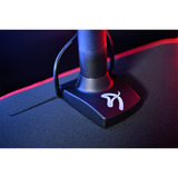 Arozzi Arena Angelo - Pure Black gaming desk Zwart