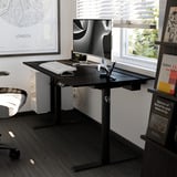 Arozzi Arena Nordico Sit/Stand Desk - Black gaming desk Zwart