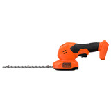 BLACK+DECKER BCSS18B-XJ 18V Gras- en struikschaar (zonder accu) Oranje/zwart, Accu en oplader niet inbegrepen