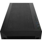 Chieftec APEX Lumo GA-01B-L-OP midi tower behuizing Zwart | 2x USB-A | 1x USB-C | RGB | Tempered Glass