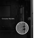 Chieftec APEX Lumo GA-01B-L-OP midi tower behuizing Zwart | 2x USB-A | 1x USB-C | RGB | Tempered Glass