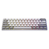 Corsair CLIPPER PRO MINI 60 RGB mechanisch gaming toetsenbord Wit, US lay-out (QWERTY), Corsair MGX Hyperdrive, 60%