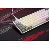 Corsair CLIPPER PRO MINI 60 RGB mechanisch gaming toetsenbord Wit, US lay-out (QWERTY), Corsair MGX Hyperdrive, 60%
