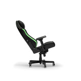 DXRacer MASTER XL Black & Green EPU Leathe gamestoel Zwart/groen