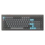 Ducky Cushion 98 RGB mechanisch gaming toetsenbord Zwart, US lay-out (QWERTY), 96%, RGB, PBT Cherry, USB-C / 2,4 GHz / Bluetooth