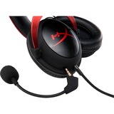 HyperX Cloud II, 7.1 virtual surround gaming headset Zwart/rood, Pc, Mac, PlayStation 4, Xbox One