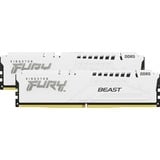 Kingston FURY 64 GB DDR5-5200 Kit werkgeheugen Wit, KF552C40BWK2-64, Beast, XMP