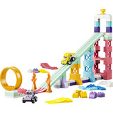 LEGO DUPLO - 3-in-1 creatieve hellingen met voertuigen Constructiespeelgoed 10478