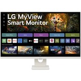 LG MyView Smart 32SR73U-W 31.5" 4K UHD monitor Wit, HDMI, USB-C, Bluetooth, webOS