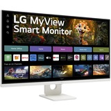 LG MyView Smart 32SR73U-W 31.5" 4K UHD monitor Wit, HDMI, USB-C, Bluetooth, webOS