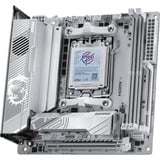 MSI MPG X870I EDGE TI EVO WIFI socket AM5 moederbord Wit, RAID, 5Gb-LAN, Wi-Fi 7, BT  5.4, Sound, Mini-ITX