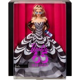 Mattel Barbie Signature - 65th Anniversary Collectible - Blond hair, black and white gown Pop 65e verjaardag