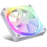 NZXT F120 RGB case fan Wit, 3 stuks, 4-pins PWM fan-connector, incl. controller