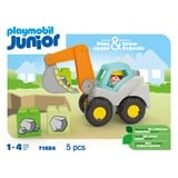 PLAYMOBIL Junior - Graafmachine Constructiespeelgoed 71684