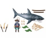 PLAYMOBIL Reuzenhaai met piraat Constructiespeelgoed 71793