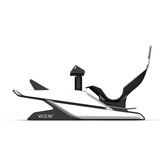 Res-Tech X1 Cockpit racing simulator Zwart/hoogglans wit