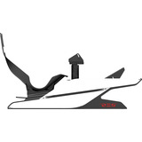 Res-Tech X1 Cockpit racing simulator Zwart/hoogglans wit