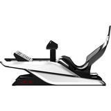 Res-Tech X1 Cockpit racing simulator Zwart/hoogglans wit