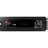Samsung 990 PRO Heatsink 1 TB SSD PCIe 4.0 x4, NVMe 2, M.2 2280, RGB leds
