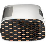 ViewSonic M10E Draagbare RGB Laser Slimme Projector met Harman Kardon Speaker​ Zwart/zilver, 2200 ANSI Lumen