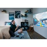 ViewSonic M10E Draagbare RGB Laser Slimme Projector met Harman Kardon Speaker​ Zwart/zilver, 2200 ANSI Lumen