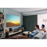 ViewSonic M10E Draagbare RGB Laser Slimme Projector met Harman Kardon Speaker​ Zwart/zilver, 2200 ANSI Lumen