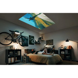 ViewSonic M10E Draagbare RGB Laser Slimme Projector met Harman Kardon Speaker​ Zwart/zilver, 2200 ANSI Lumen