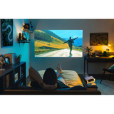ViewSonic M10E Draagbare RGB Laser Slimme Projector met Harman Kardon Speaker​ Zwart/zilver, 2200 ANSI Lumen