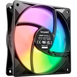 be quiet! Light Wings LX 120mm PWM Triple Pack case fan Zwart, 4-Pin PWM, LED, 3 stuks